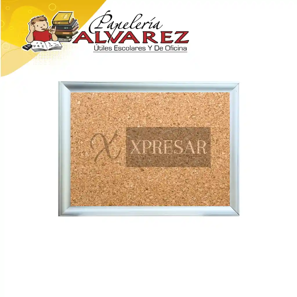 Tablero Alum Xpresar 30x45 Corcho