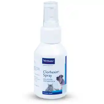 Clorhexin Spray X 120 Ml Clorhexin Para Mascotas 120 Ml Clorhexin Para Perros Y Gatos