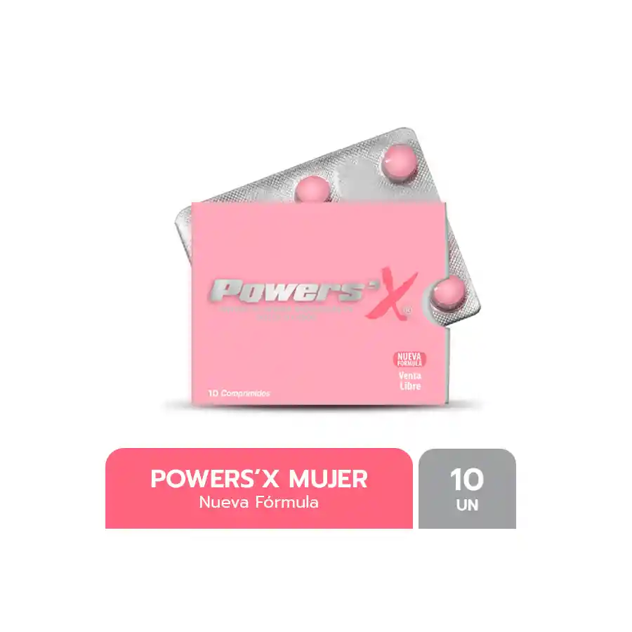 Potenciador Sexual Power Sex Woman Caja 10 Pastillas