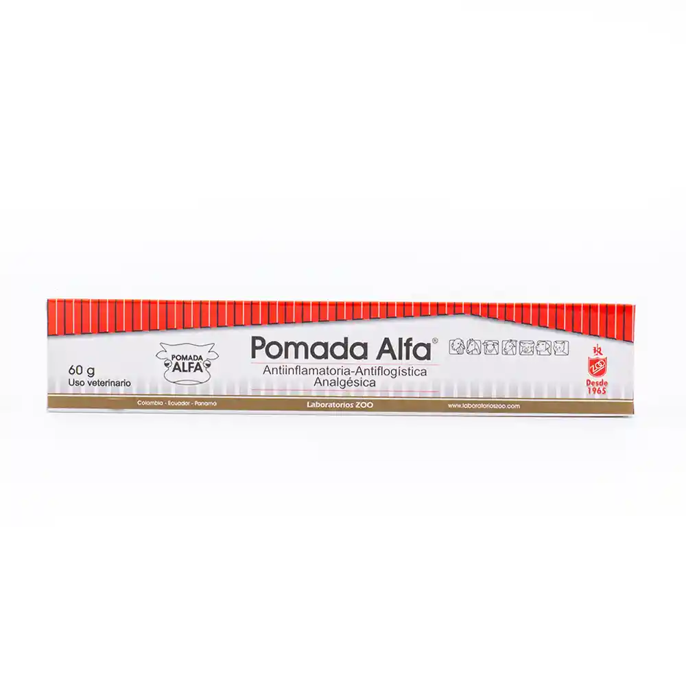 Pomada Alfa Para Mascotas 60gr Crema Alfa 60gr Alfa Pomada Analgesica,antiinflamatoria