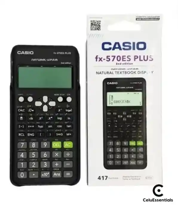 Calculadora Cientifica Casio 570es Plus - 417 Funciones