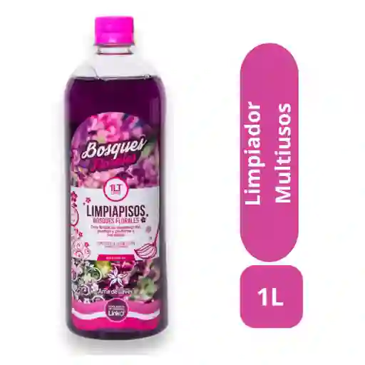 Desinfectante Limpiador De Pisos Y Superficies (multiusos) Bosques Florales X 1 Litro