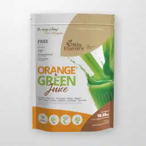 Orange Y Green Juice 300g Mix Flavors