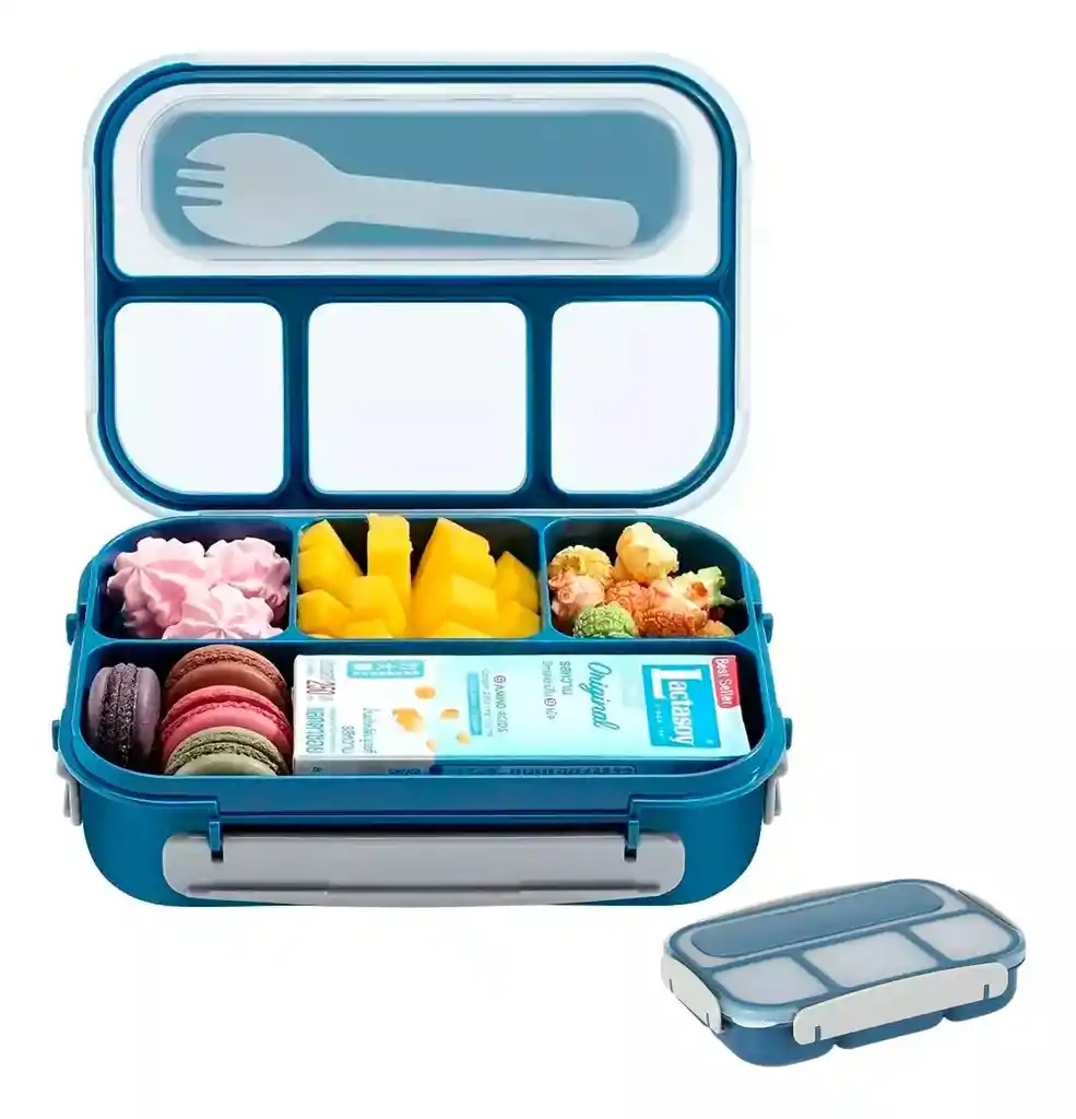 Porta Comidas Lonchera Tupper Almuerzo 1 Litro Ter Lunch Box