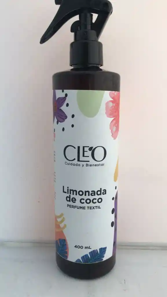 Perfume Textil Limonada De Coco 400ml Cleo