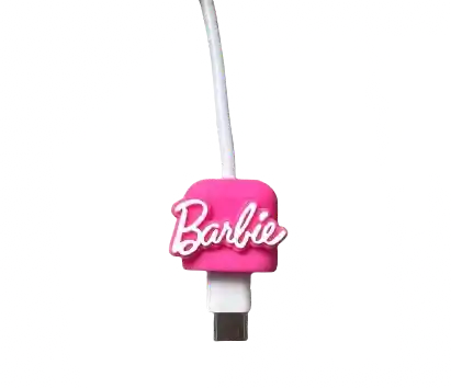 Protector De Cable Para Cargador - Barbie