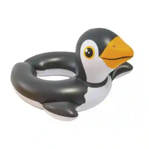 Aro Flotador Inflable Pingüino, Flotador Dona, Natacion, Salvavidas