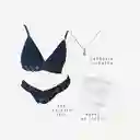 Kit Bralette + Panty Azul Oscuro Azurita