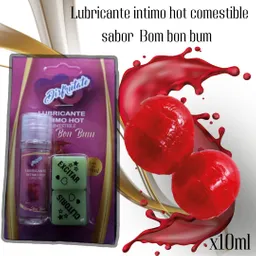 Lubricante Íntimo Hot + Dados Bon Bon Bum X10 Ml Disfrútate