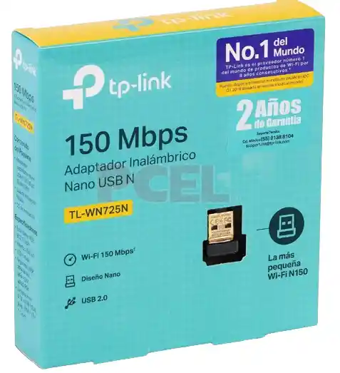 Tarjeta De Red Inalambrica Usb 150mbps Tp-link Tl-wn725n