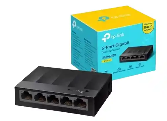 Switch 5-port Gigabit Tp-link Tl-sg1005d Base Mil