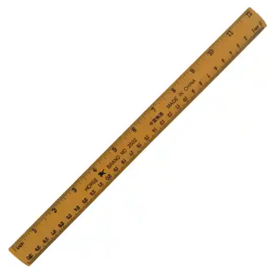 Regla Madera 30 Cm