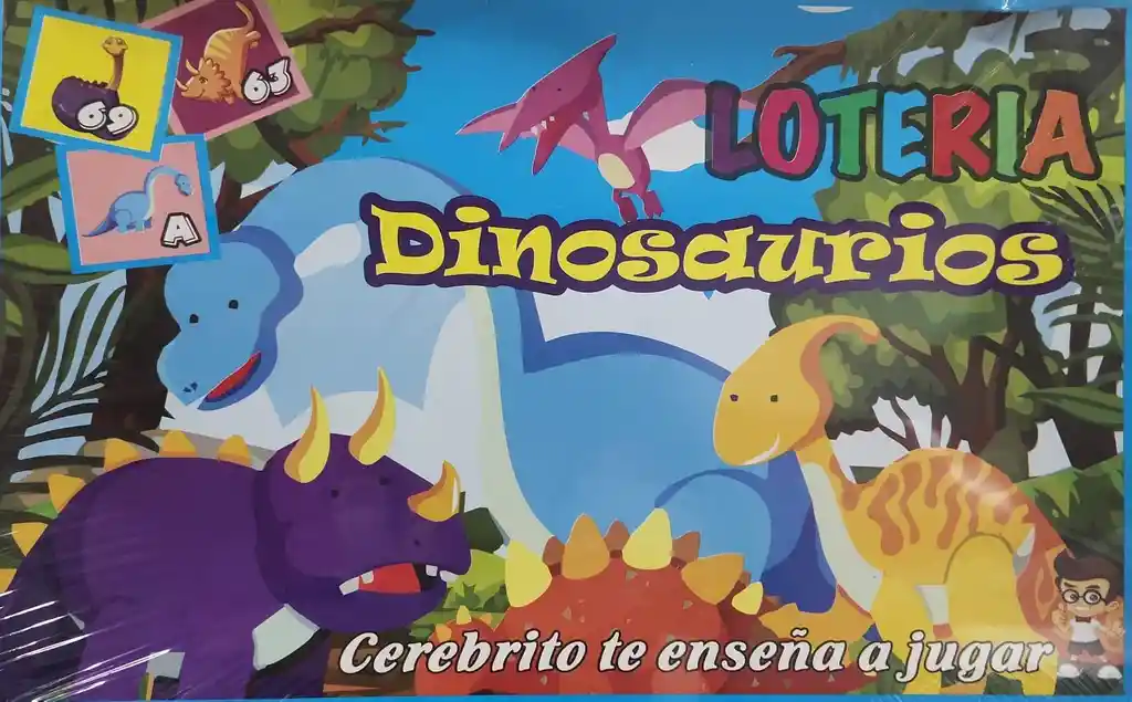 Juego De Loteria - Dinosaurios