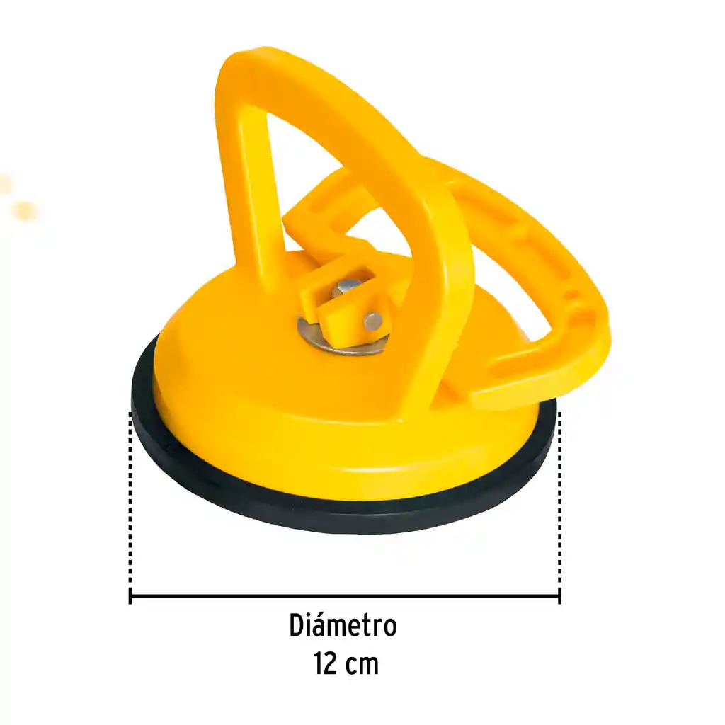 Chupa Ventosa Para Vidrios De 1 Copa Multimarca (carga Maxima 40kg)