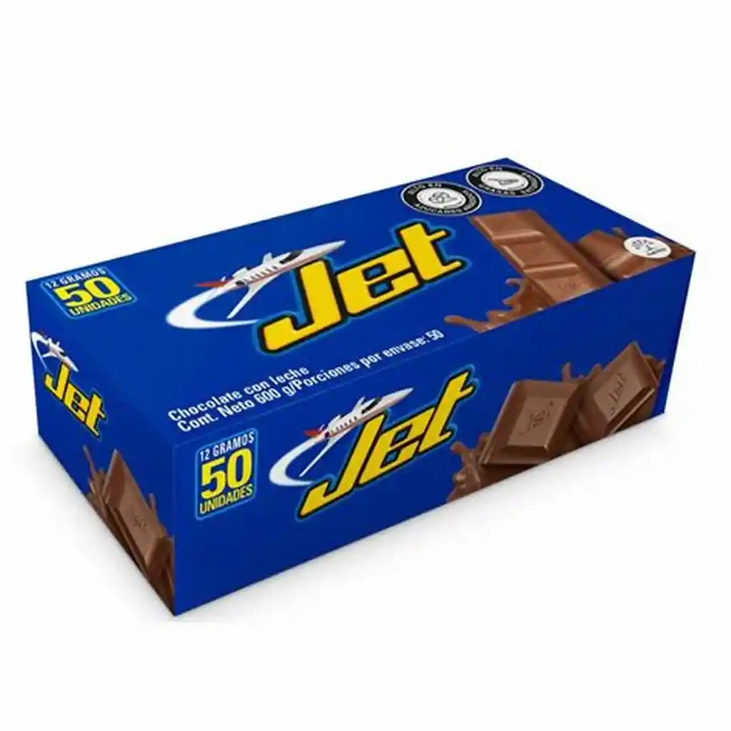 Chocolatina Jet *50 Unidades