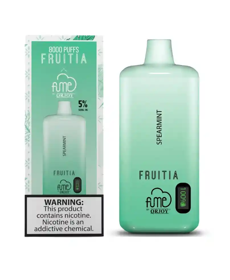 Vape Fume Fruitia Spearmint 8000 Puffs