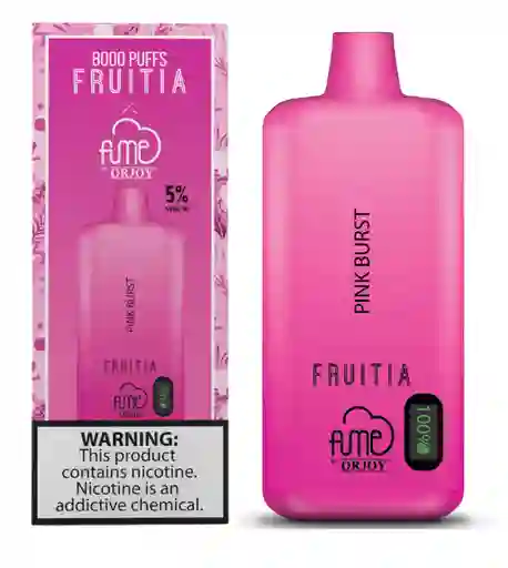 Vape Fume Fruitia Pink Burst 8000 Puffs