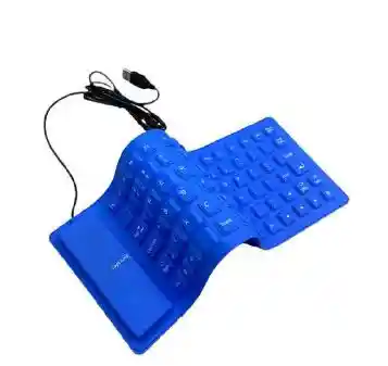 Teclado Alámbrico Flexible (tiempo De Entrega 2 Dias)