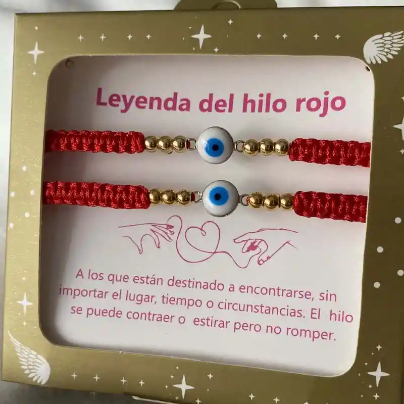 Pulseras Ojo Turco X2