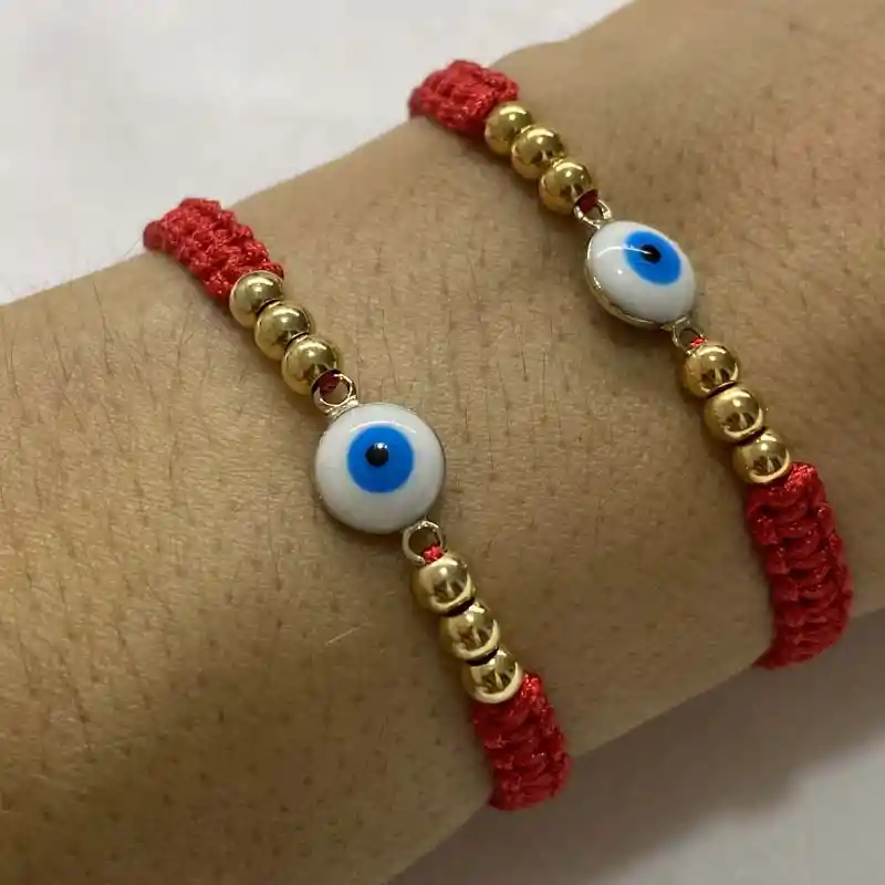 Pulseras Ojo Turco X2