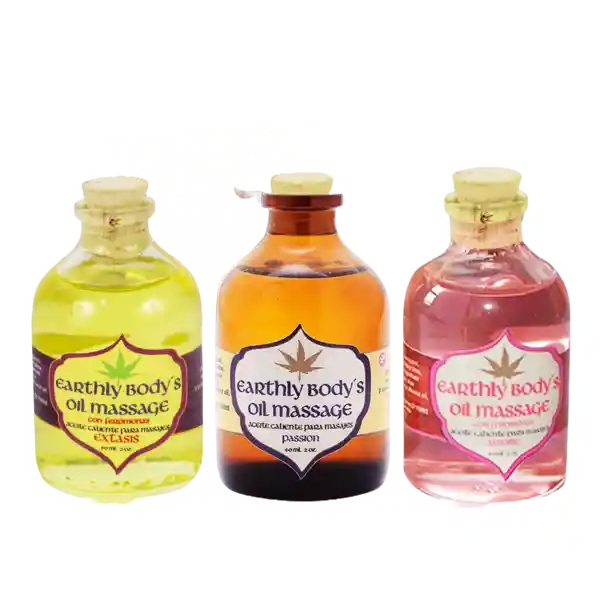 Aceite Caliente Corcho Para Masajes Corporales Con Feromonas X 60ml