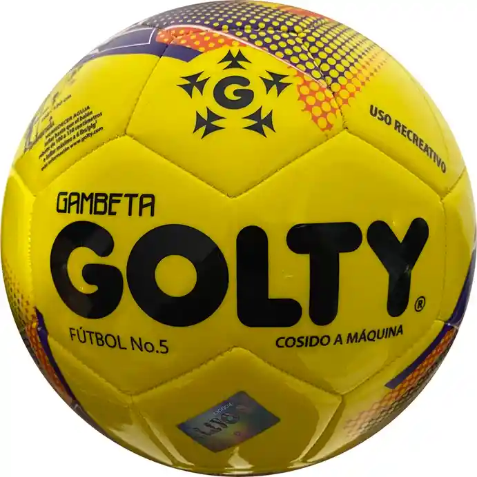 Balón De Fútbol Golty Gambeta #5 Formación Original/ Amarillo