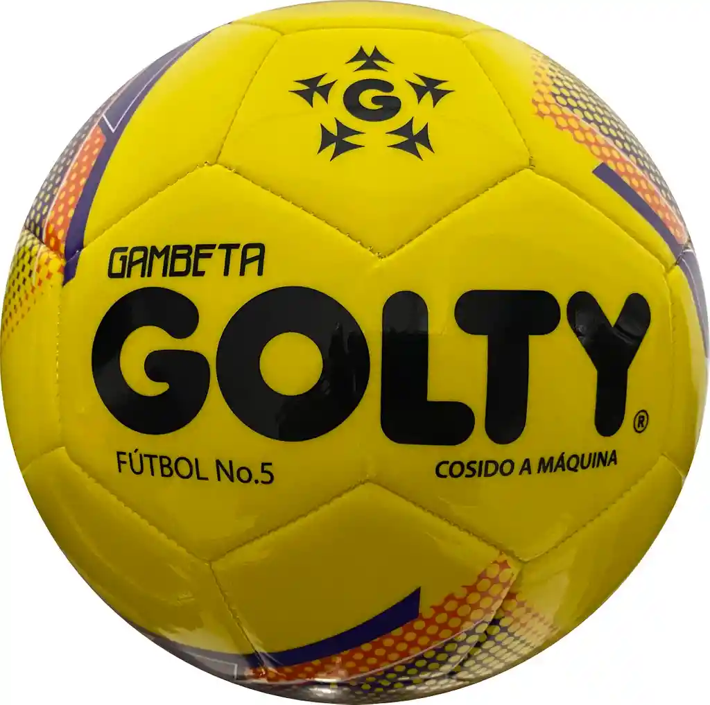 Balón De Fútbol Golty Gambeta #5 Formación Original/ Amarillo