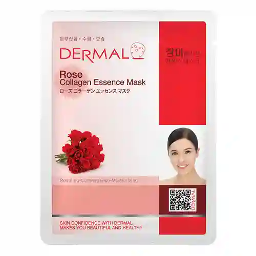 Mascarilla Koreana Dermal 23-rose