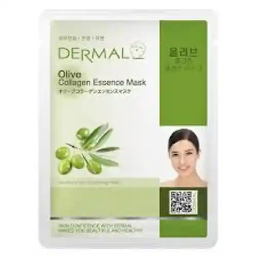 Mascarilla Koreana Dermal 35-olive