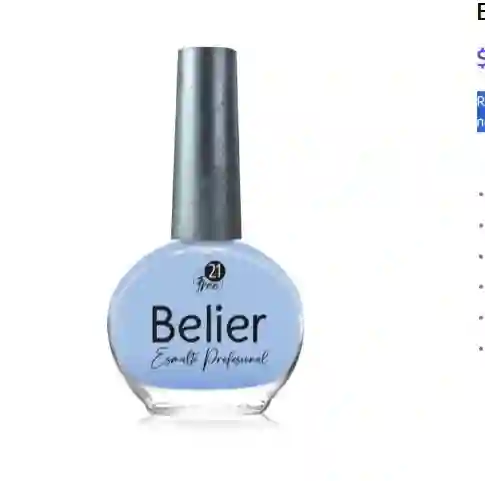 Esmalte Belier Azul Boreal 13 Ml