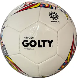 Balón De Fútbol #5 Golty Origen Cosido Máquina - Uso Recreativo