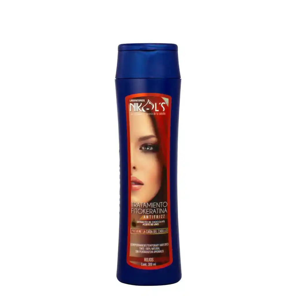 Nikols Tratamiento Fitokeratina Rojo 300ml