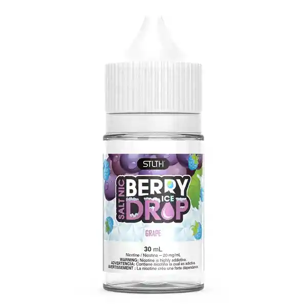 Stlth Salt Nic Berry Ice Drop Grape 30ml 35%. Nic