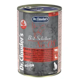 Dr Clauders Mn Cat Rind Ente Mit Potato 400gr