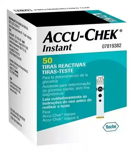 Accu-chek Instant X 50 Tirillas