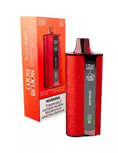 Vape Nicky Jam By Fume Ojos Rojos (cherry And Berries) 10.000 Puffs