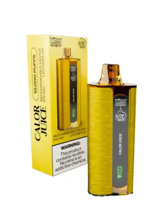 Vape Nicky Jam By Fume Calor Juice (banana Pineapple) 10.000 Puffs