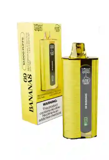 Vape Nicky Jam By Fume 69 Bananas (banana Ice) 10.000 Puffs