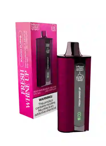 Vape Nicky Jam By Fume Fresh Whine Up (strawberry Watermelon) 10.000 Puffs