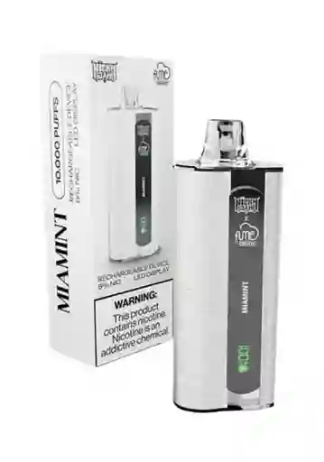 Vaporizador Nicky Jam By Fume Miamint (clear) 10.000 Puffs