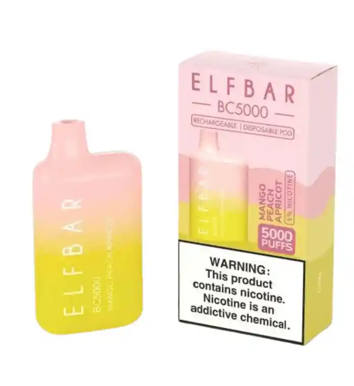 Vape Elfbar Mango Peach Apricot 5000 Puffs