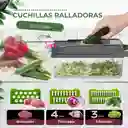 Cortador Picador Rallador Mandolina Verduras Ayudante 14 En 1