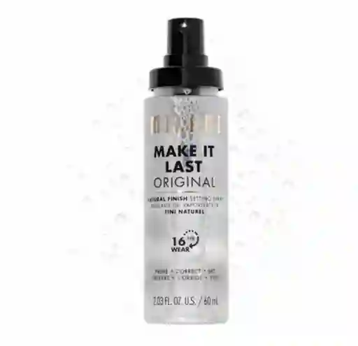 Fijador Make It Last Seting Spray Prime + Correct + Set Milani Transparente