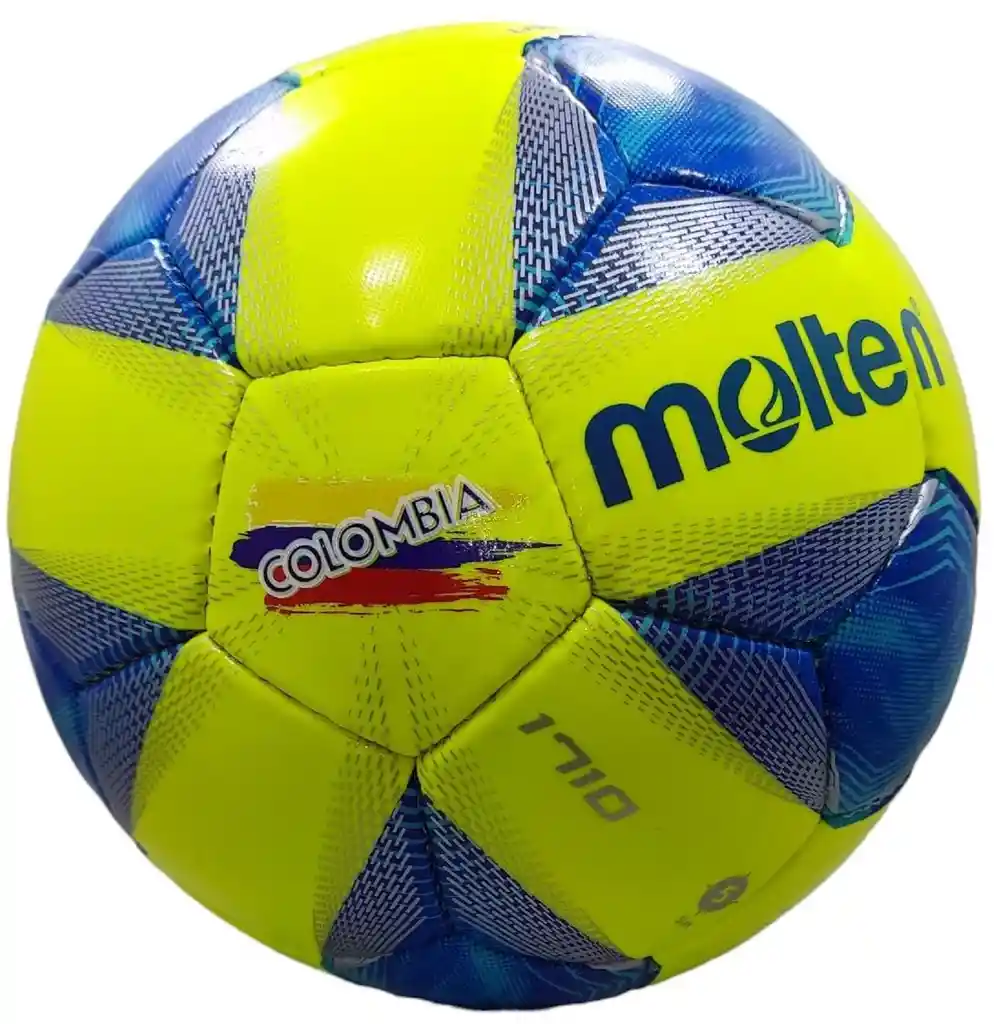 Balón De Fútbol Molten Vantaggio Cocido A Maquina F5a1710/ Amarillo - Azul