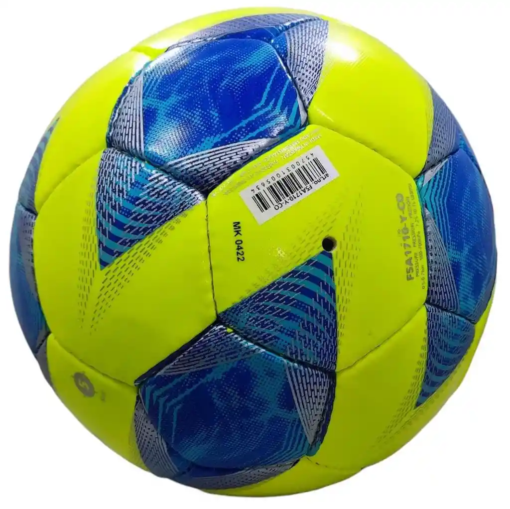 Balón De Fútbol Molten Vantaggio Cocido A Maquina F5a1710/ Amarillo - Azul