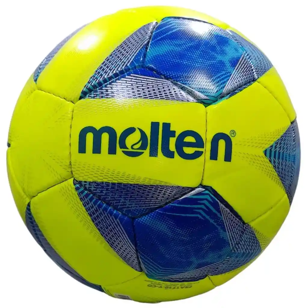 Balón De Fútbol Molten Vantaggio Cocido A Maquina F5a1710/ Amarillo - Azul