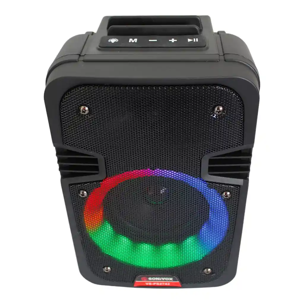 Sonido Potente Altavoz Inalámbrico Con Led