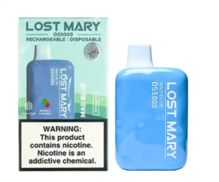 Vape Elfbar Lost Mary Mad Blue 5000 Puffs