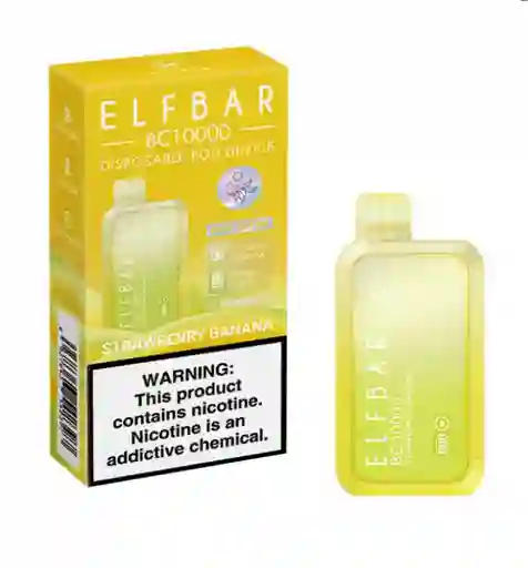 Vape Elfbar Strawberry Banana 10.000 Puffs