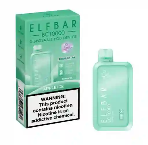 Vape Elfbar Apple Ice 10.000 Puffs